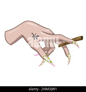 smoking pipe with marijuana. legalize cannabis vector Stock Vector