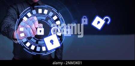 Man sitting at the table with laptop. Big white speech bubble for text overhead. Empty Dialog box on bright colored background. drawing illustration. Stock Photo