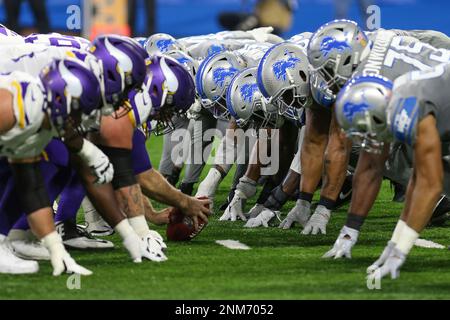 DETROIT, MI - DECEMBER 5: Minnesota Vikings WR (18) Justin