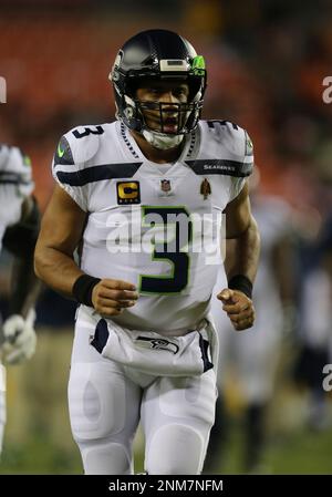 LANDOVER, MD - NOVEMBER 29: Seattle Seahawks wide receiver Penny Hart (19)  during the game between the Seattle Seahawks and the Washington Football  Team on November 29, 2021, at FedEx Field in