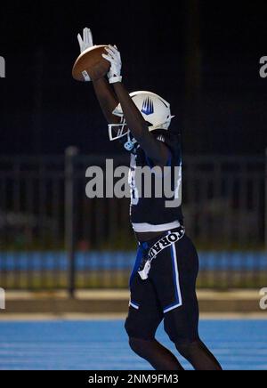 IMG Academy Ascenders Jaleel Skinner (88) during a game against