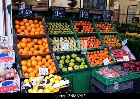 Whitstable, Fruit Shop, Kent Stock Photo - Alamy