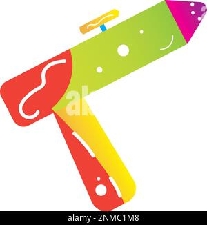 Water gun vector icon isolated on transparent background, Water gun ...