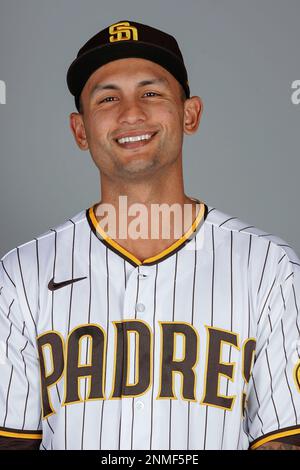 Davey Lopes of the San Diego Padres at Spring Training at the