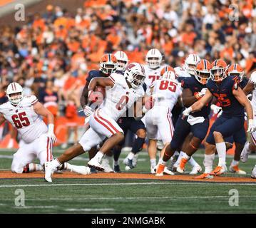 August 28, 2021: Illinois Fighting Illini quarterback Brandon Peters (18)  in action during the NCAA football game between Illinois Fighting Illini vs  Nebraska Cornhuskers at Memorial Stadium in Champaign, Illinois. Dean  Reid/CSM/Sipa