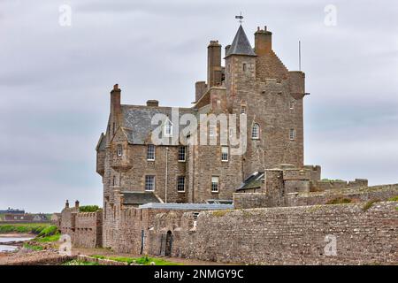 Ackergill Tower, Caithness, Scotland, United Kingdom Stock Photo