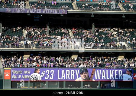 Larry Walker's 33 now hangs at Coors Field – and it's more than a