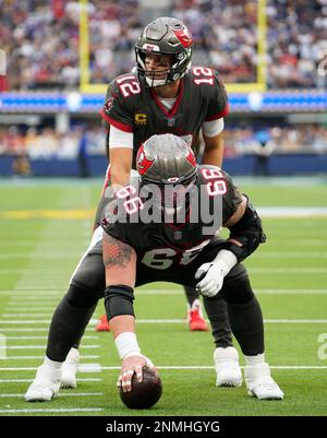 Sunday, September 26, 202; Englewood, CA USA; Tampa Bay Buccaneers  quarterback Tom Brady (12) takes the field with his traditional “Let's Go!”  cheer prior to an NFL game against the Los Angeles