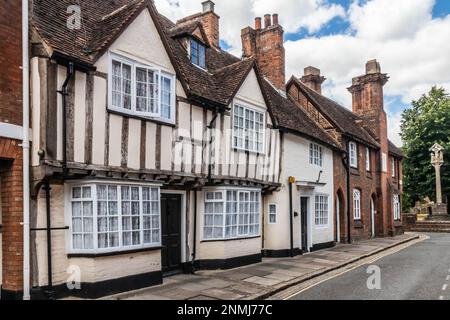 Church Street, Aylesbury, Buckinghamshire, England Stock Photo