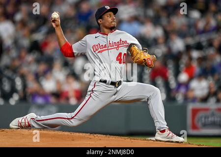 Josiah Gray Washington Nationals Colorado Rockies 