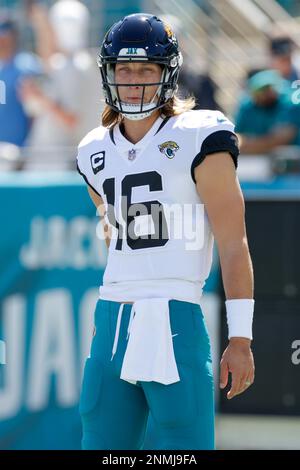 September 26, 2021 - Jacksonville, FL, U.S: Jacksonville Jaguars cornerback Shaquill  Griffin (26) during 1st half NFL football game between the Arizona  Cardinals and the Jacksonville Jaguars at TIAA Bank Field in