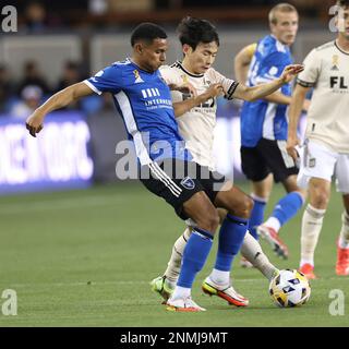 Los Angeles FC defender Kim Moon-Hwan (33) during a MLS game against the  Colorado Rapids, Saturday, May 22, 2021, in Los Angeles, CA. LAFC defeated  th Stock Photo - Alamy