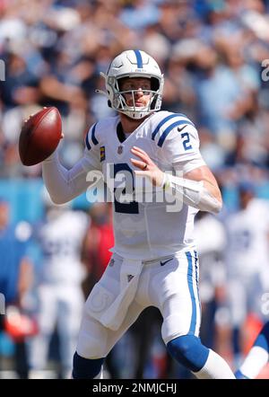 October 31, 2021: Tennessee Titans wide receiver A.J. BrownÂ (11) catches  the ball as Indianapolis Colts defensive back Kenny Moore (23) defends  during NFL football game action between the Tennessee Titans and