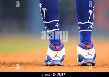 Love @mookiebetts' Jordan 10 cleats this season. Which is your