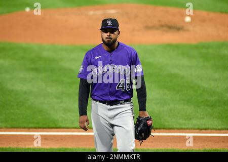 Rockies' Yonathan Daza blasts first homer, makes bid as center field  starter – Sterling Journal-Advocate