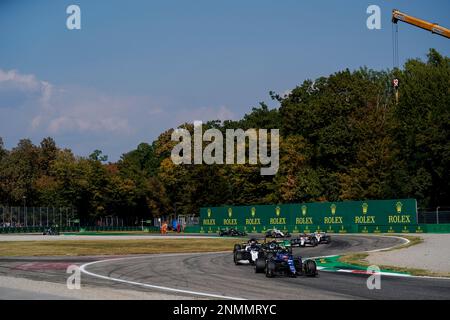 Winner's trophy on the grid. 12.09.2021. Formula 1 World Championship, Rd  14, Italian Grand Prix, Monza, Italy, Race Day. Photo credit should read:  XPB/Press Association Images Stock Photo - Alamy