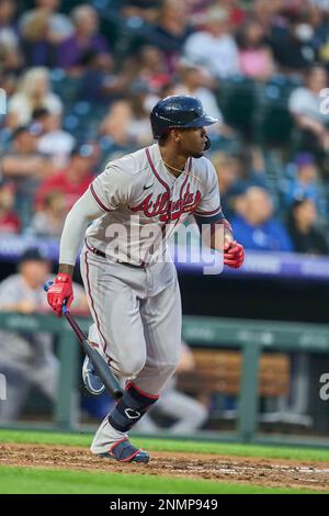 Denver CO, USA. 3rd Sep, 2021. Atlanta right fielder Jorge Soler