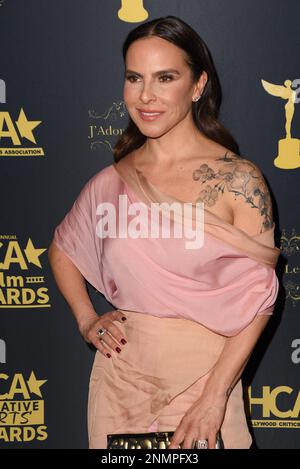 Kate del Castillo attends the red carpet of the 2023 HCA Film Awards