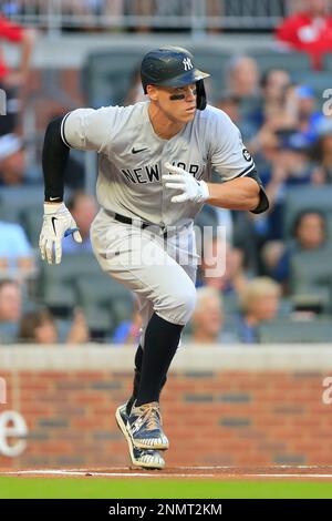 ATLANTA, GA - MARCH 26: New York Yankees CF Aaron Judge (99