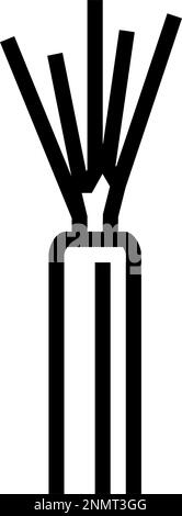 non metallic wire line icon vector illustration Stock Vector Image ...