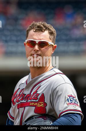 WASHINGTON, DC - AUGUST 15: Atlanta Braves shortstop Dansby