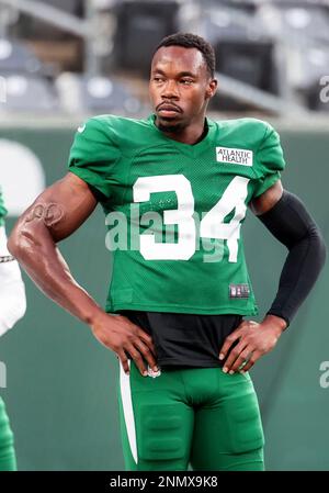 EAST RUTHERFORD, NJ - AUGUST 07: Tight End Ryan Griffin (86) is pictured  during the the New York Jets Green & White Practice on August 7, 2021 at  MetLife Stadium in East