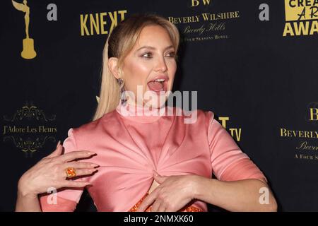 Beverly Hills, USA. 24th Feb, 2023. Kate Hudson 02/24/2023 Hollywood Critics Association's 2023 HCA Film Awards held at the Beverly Wilshire, A Four Seasons Hotel in Beverly Hills, CA Photo by Izumi Hasegawa/HollywoodNewsWire.net Credit: Hollywood News Wire Inc./Alamy Live News Stock Photo