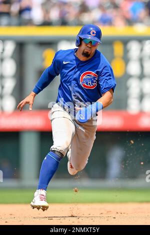 Photo: Chicago Cubs Rafael Ortega Cannot Make Catch On Home Run Ball -  SLP2022062613 