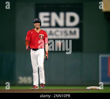 Regensburg, Germany. 16th Nov, 2019. Baseball: Max Kepler, German baseball  pro at the Minnesota Twins, stands