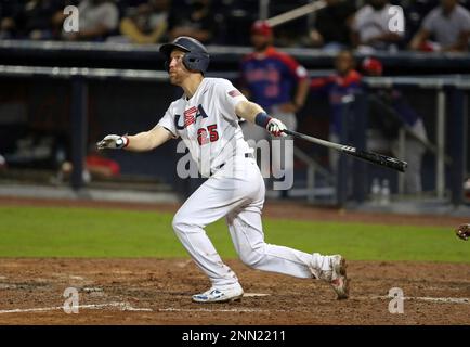 Todd Frazier (25) of Team U.S.A. celebrates during the 2021 WBSC Baseball  America Qualifier at Clover Park on Saturday, June 5, 2021 in Port St.  Lucie, Florida (Tom DiPace via AP Stock Photo - Alamy