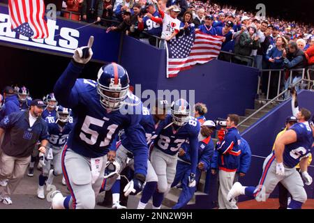 30 Sep 2001: Aaron Brooks of the New Orleans Saints during the Saints 21-13  loss to the New York Giants at Giants Stadium in East Rutherford, New Jersey.  (Icon Sportswire via AP Images Stock Photo - Alamy