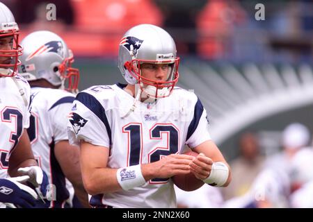 2 Dec 2001: Tom Brady of the New England Patriots during the Pats