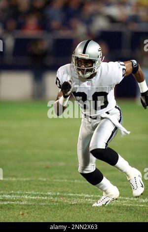 25 Nov 2001: Jerry Rice of the Oakland Raiders during the Raiders