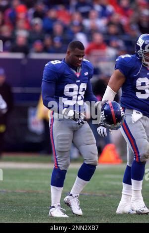23 Dec 2001: Jessie Armstead of the New York Giants during the Giants 27-24  victory over the Seattle Seahawks at Giants Stadium in East Rutherford, New  Jersey. (Icon Sportswire via AP Images