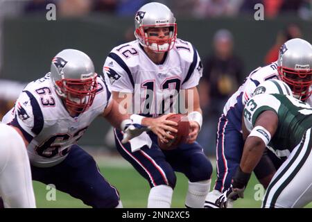 2 Dec 2001: Tom Brady of the New England Patriots during the Pats 17-16  victory