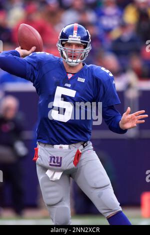 28 Dec 2002: Kerry Collins of the New York Giants during the Giants 10-7  victory over the Philadelphia Eagles at Giants Stadium in East Rutherford,  NJ. (Icon Sportswire via AP Images Stock Photo - Alamy