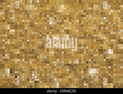 Abstract background on Gold color. Trendy color of the year. Swatch gold background coloring in trends color. Metallic effect sparkle texture foil. Ba Stock Vector