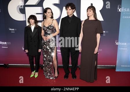 Noemie Merlant arrives at the 48th Cesar Film Awards at L Olympia