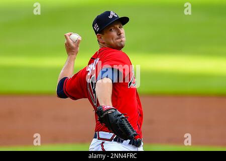 ATLANTA, GA – APRIL 07: Atlanta second baseman Ozzie Albies (1