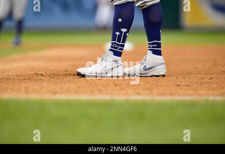 WASHINGTON, DC - JULY 01: A close up of the Los Angeles Dodgers