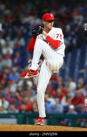 Philadelphia Phillies pitcher Connor Brogdon (75) during a MiLB