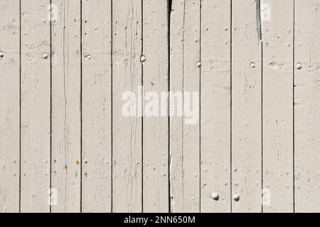 Rustic wood planks with lots of texture in light tones. Stock Photo