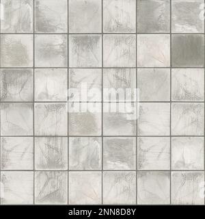 Floors concrete tiles texture, seamless Floor tiles texture Stock Photo