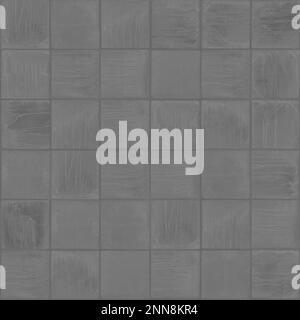 Bump map Floors concrete tiles texture, Gloss mapping Floors concrete tiles Stock Photo