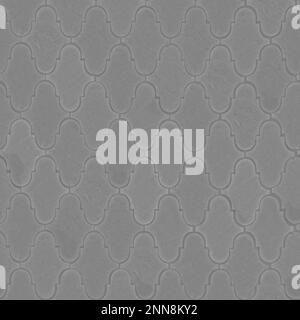 Bump map Floors concrete tiles texture, Gloss mapping Floors concrete tiles Stock Photo