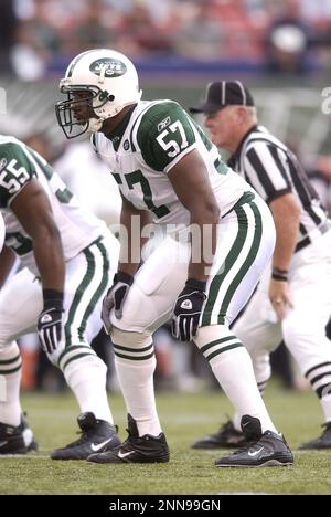 10 August 2003: Mo Lewis of the New York Jets during the Jets 28-13  preseason victory over the Cincinnati Bengals at the Meadowlands in East  Rutherford, New Jersey. (Icon Sportswire via AP Images Stock Photo - Alamy