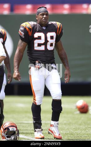 10 August 2003: Corey Dillon of the Cincinnati Bengals during the