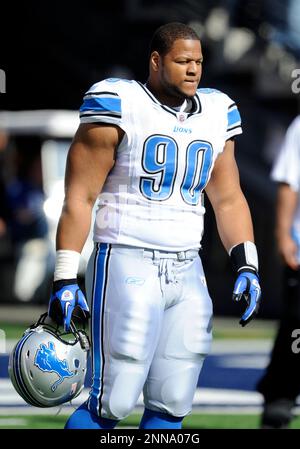 17 October 2010: Detroit Lions defensive tackle Ndamukong Suh (90