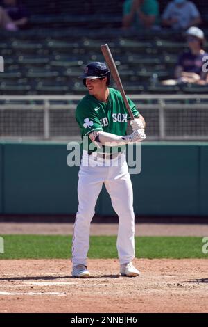 Boston Red Sox's Jarren Duran during a baseball game, Thursday, June 23,  2022, at Fenway Park in Boston. (AP Photo/Charles Krupa Stock Photo - Alamy