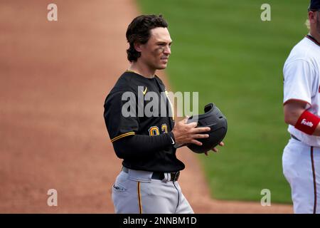 Pittsburgh Pirates Tony Wolters (93) during a Major League Spring